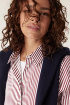 HENRI STRIPE SHIRT | Red Stripe - Darling & Domain