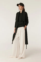 THE VICTORIA MERINO CARDIGAN | Moss