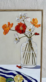ALEX HUTTON ART | G&Ts with Poppies
