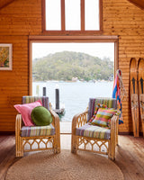 WOVEN CUSHION | Sunset Delight