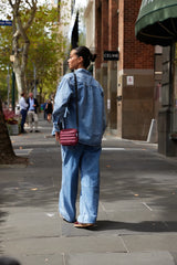 CLOUD MINI BASE BAG in Burgundy by Base Supply