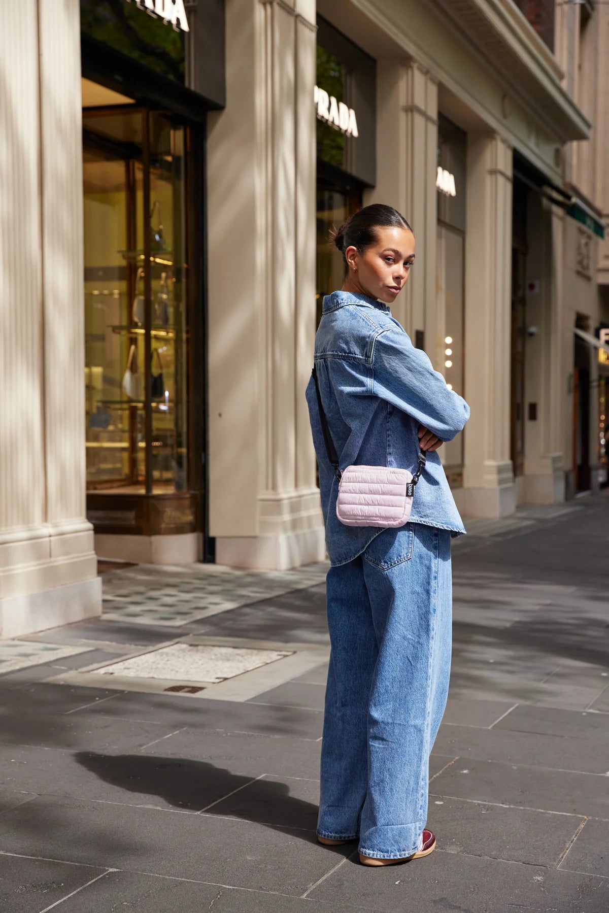 CLOUD MINI BASE BAG in Peony by Base Supply