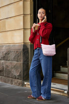 CLOUD STASH BASE CROSSBODY BAG in Peony by Base Supply