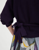 COMPOSURE CARDIGAN in Dahlia by Kowtow Australia