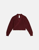 COMPOSURE CARDIGAN in Maroon by Kowtow