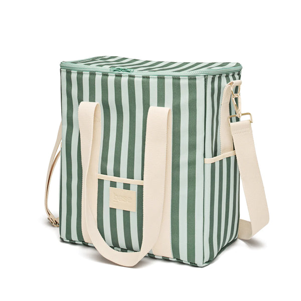 COOL BASE in Dusty Mint + Forest Stripe by Base Supply