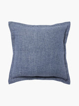 BURTON TAILORED GRAND CUSHION 60x60cm in Vintage Blue from L&M Home
