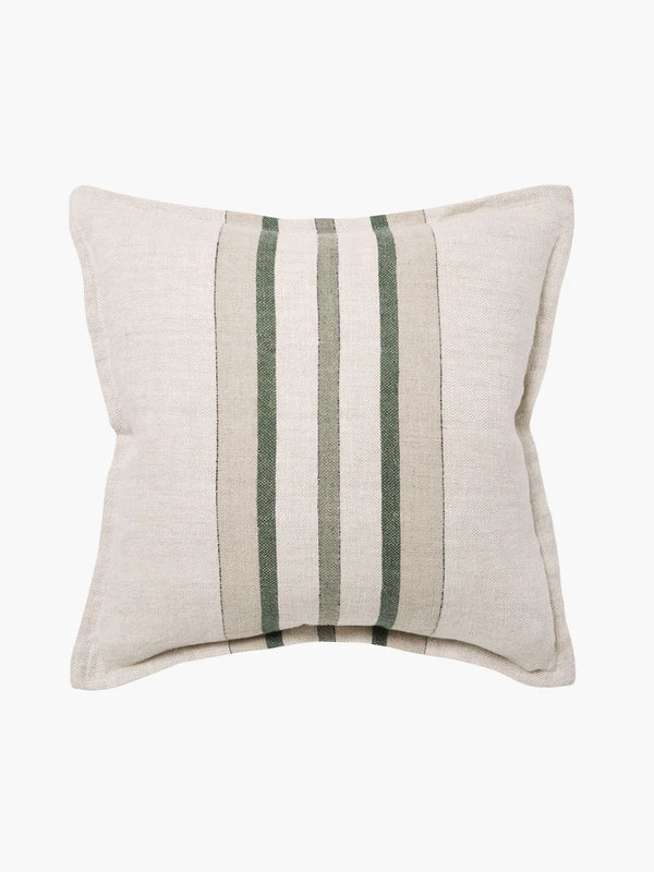 SALMA SQUARE CUSHION 50x50cm in Aloe from L&M Home