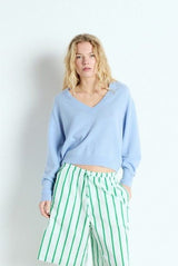 RAX18A V NECK in Atmosphere by American Vintage