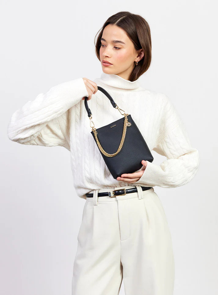 COCO MINI BAG in Black by Saben