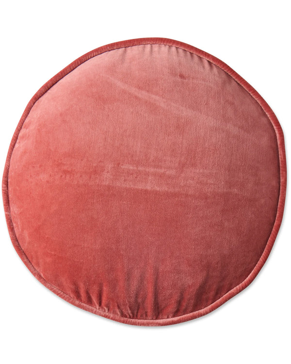 VELVET PEA CUSHION | Peach Pie