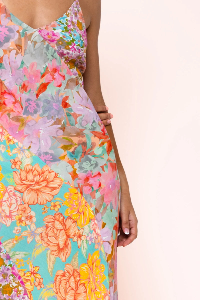 Kachel Dorothy slip dress in a floral pattern available from Darling and Domain