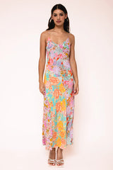 Kachel Dorothy slip dress in a floral pattern available from Darling and Domain
