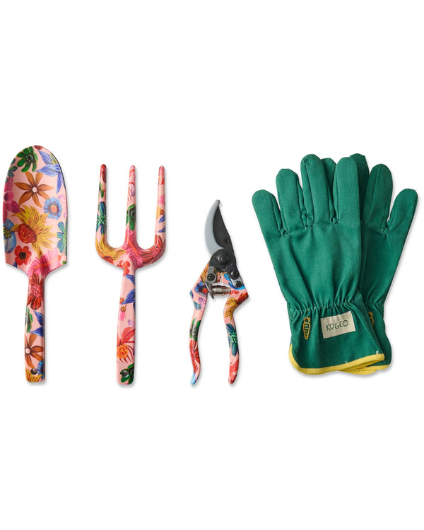 GARDEN TOOLS + GLOVES SET | Wild Flowers In Bloom