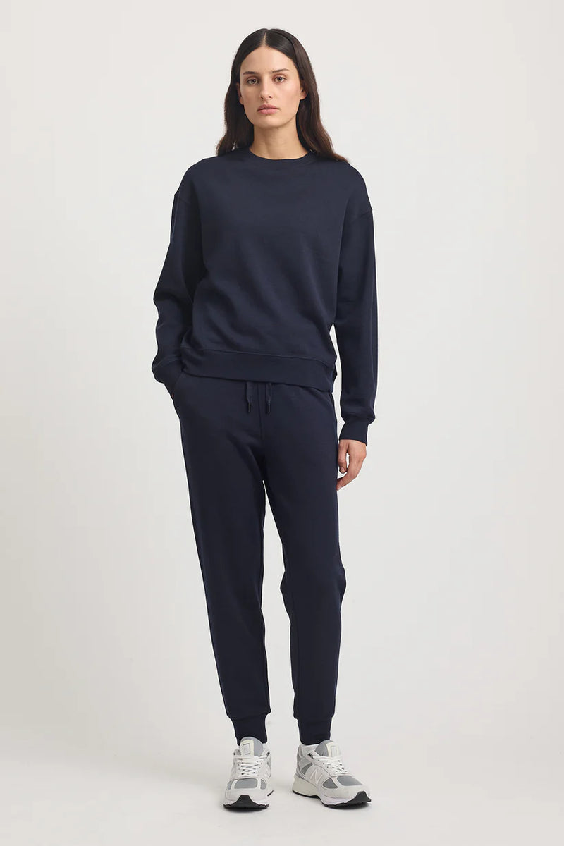 LOUNGE RELAXED CREW in French Navy by Toorallie