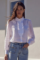 DIALECT TOP in Porcelain from Zoe Kratzmann