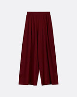 DRAPE PANT in Maroon by Kowtow