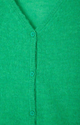 Dumy Cardigan DUM19A in Green Melange by American Vintage