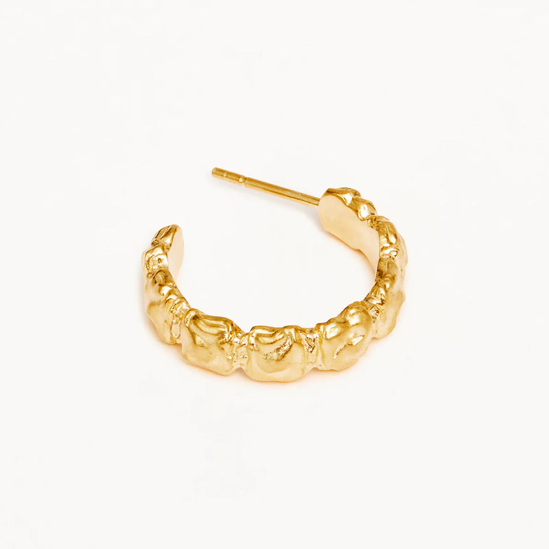 ALL KINDS OF BEAUTIFUL HOOPS in Gold from By Charlotte
