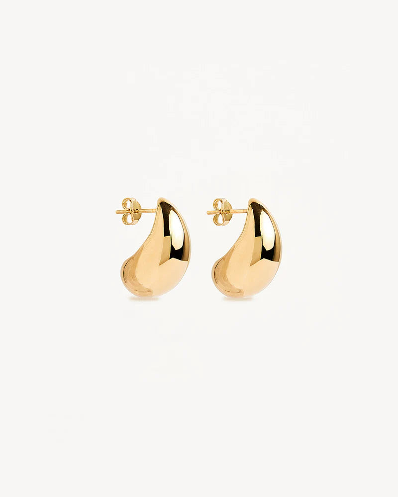 MADE OF MAGIC LARGE EARRINGS in 18k Gold Vermeil from By Charlotte