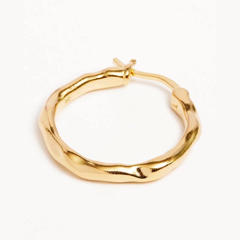 LOVER HOOPS in Gold from By Charlotte