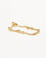 DRIFT CHAIN EARRINGS in 18K Gold Vermeil from By Charlotte
