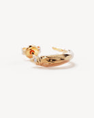 WISHING HOOPS in 18K Gold Vermeil from By Charlotte
