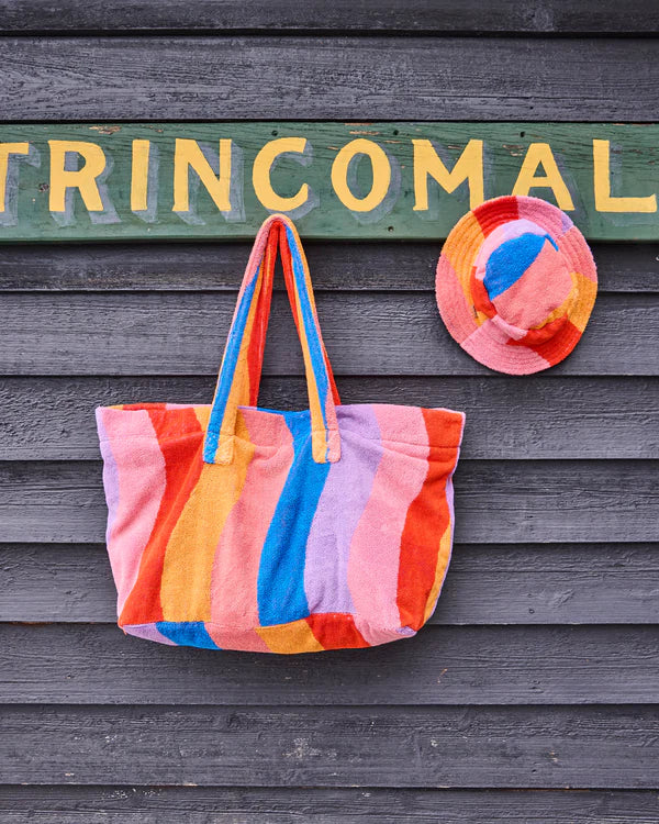 TERRY OVERSIZED BEACH BAG in Surfs Up from the amazing range of Kip & Co products