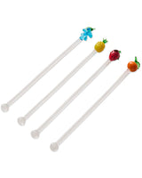 SWIZZLE STICKS 4P SET in Tutti Frutti from the amazing range of Kip & Co products 