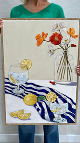 ALEX HUTTON ART | G&Ts with Poppies
