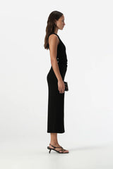 Elka Collective Acacia Maxi Dress in black available from Darling and Domain