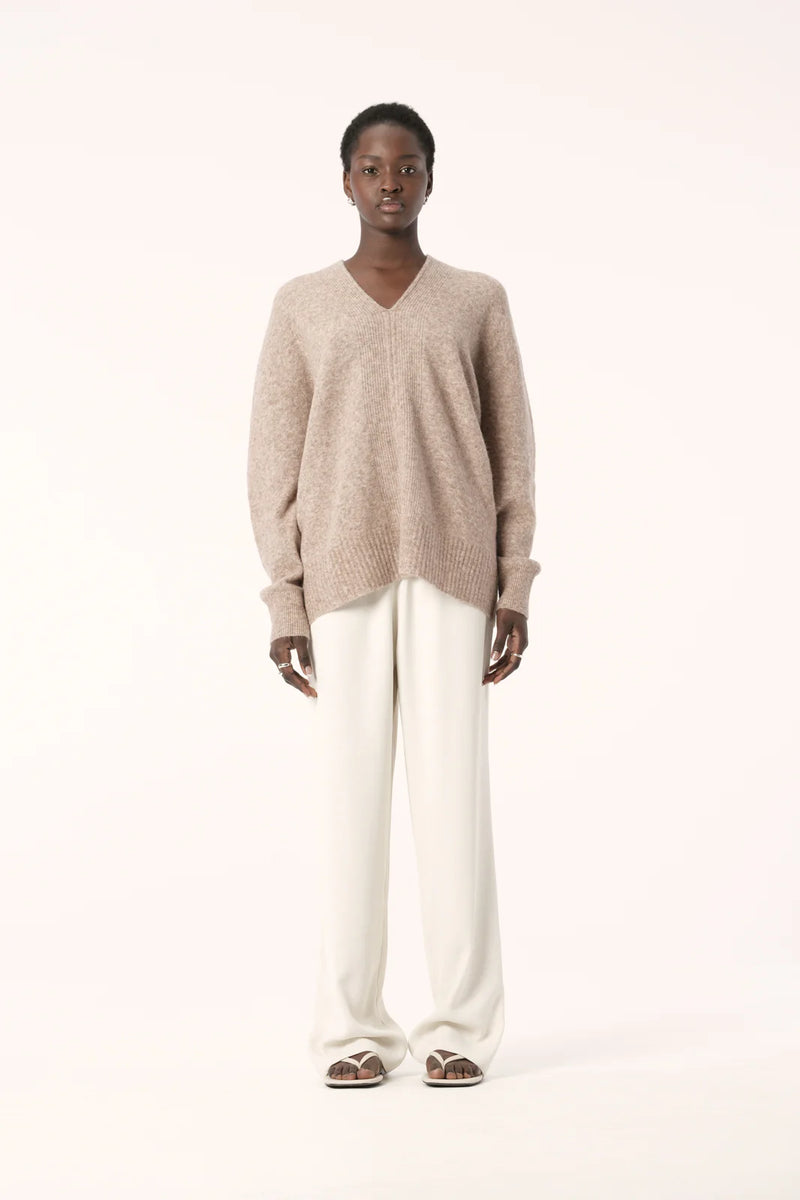 FUMI KNIT | Taupe Marle