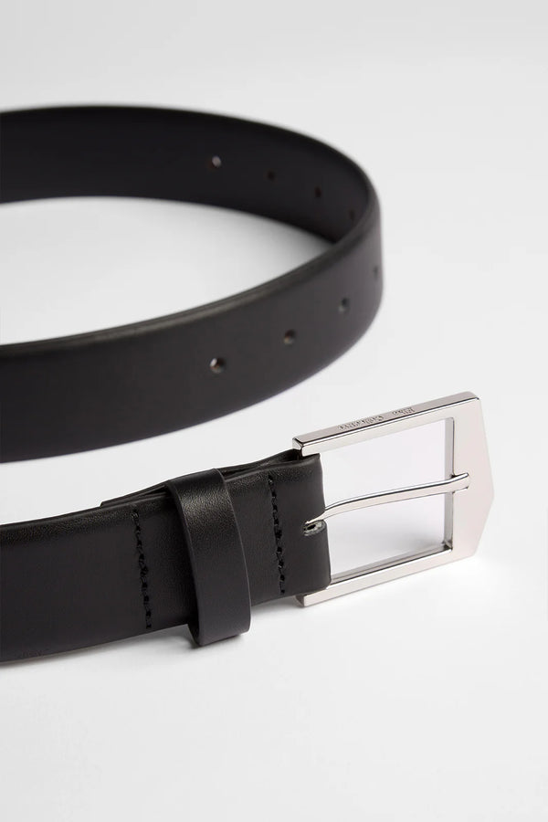 IDA BELT | Black + Silver