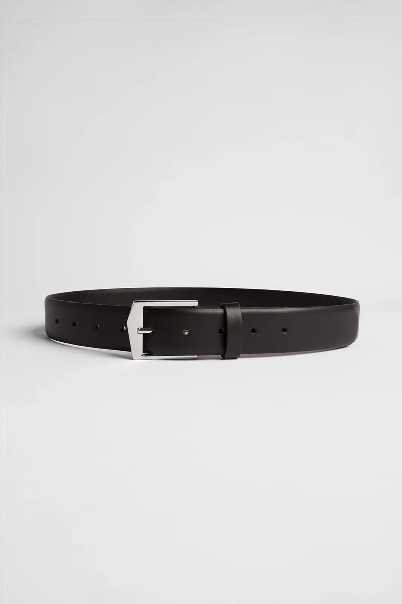 IDA BELT | Black + Silver