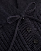 ELWORTHY VEST in Black by Kowtow Australia