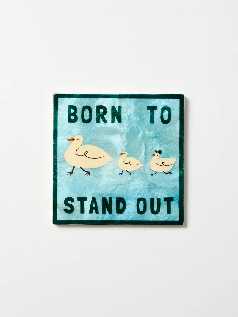 FUN HOUSE WALL TILE in Stand Out by Jones & Co
