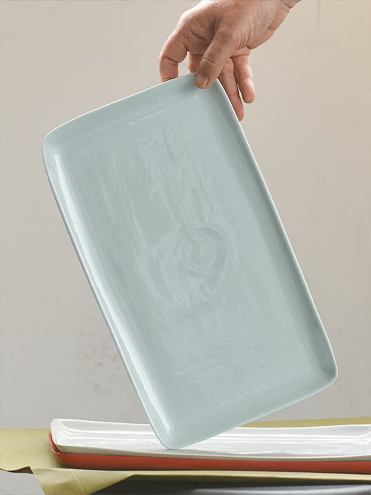 PLATTER in Orange by Mud Australia