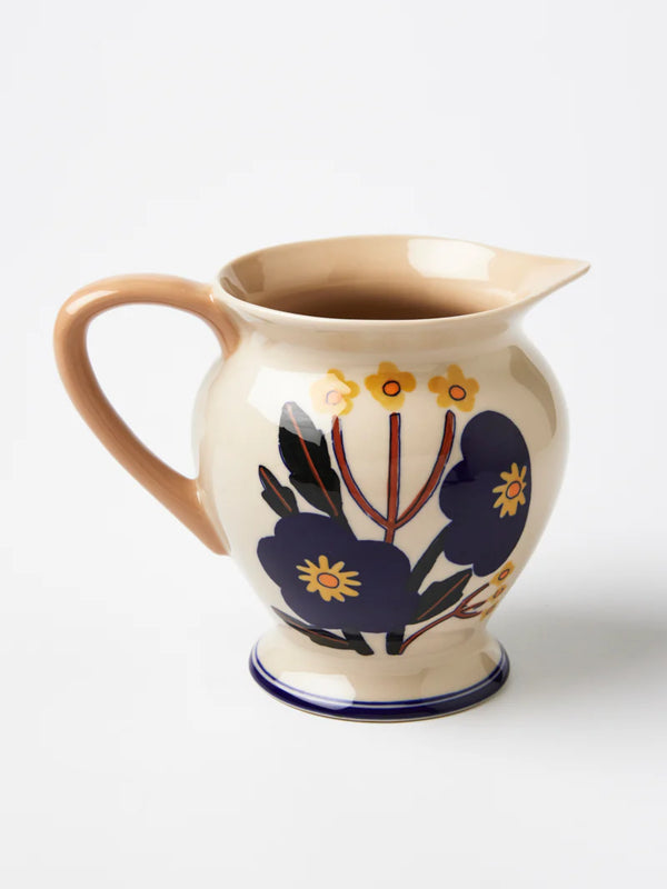 PITCHER in Blue Bloom by Jones & Co