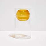 BALANCE VASE | Clear + Amber - Darling & Domain