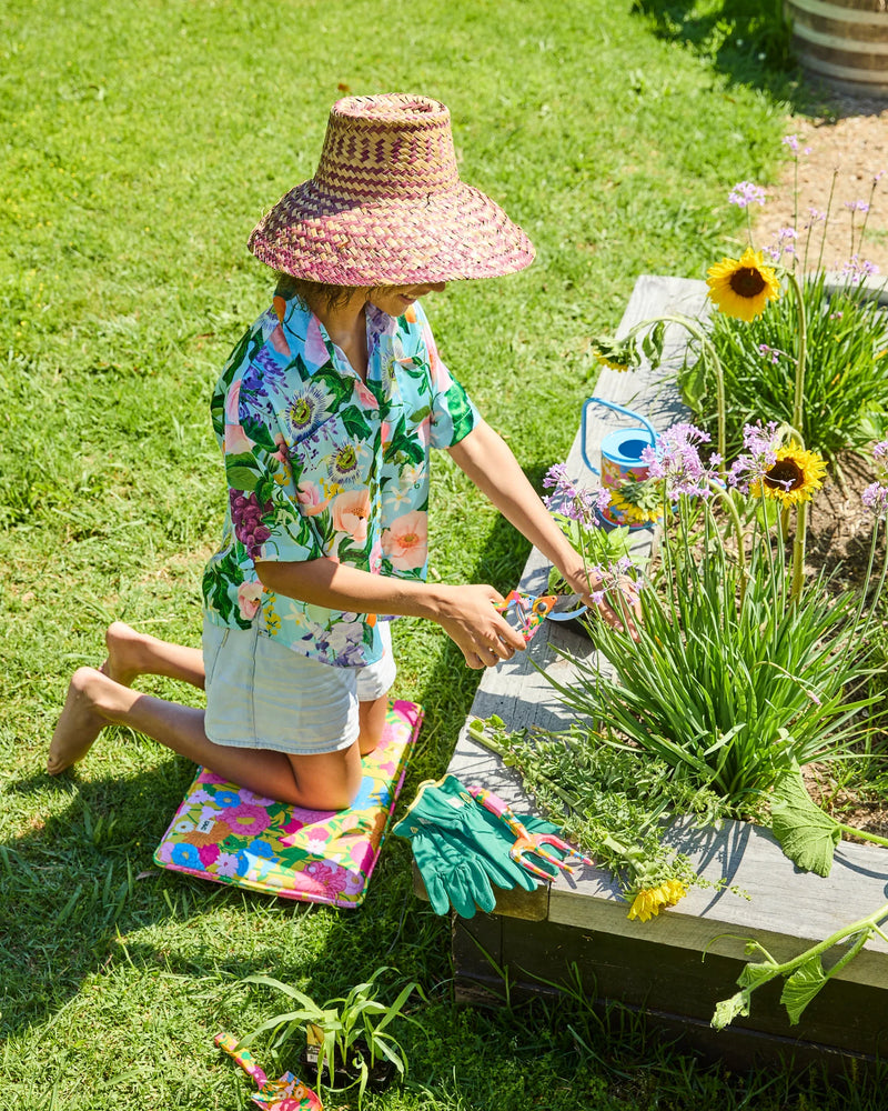 GARDEN SECATEURS + GLOVES SET | Follow The Sun Yellow