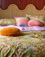 VELVET PEA CUSHION | Peach Pie