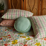 RYLIE ROUND CUSHION in Spearmint from Sage x Clare