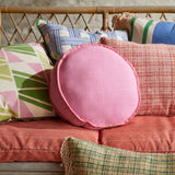 RYLIE ROUND CUSHION in Dahlia from Sage x Clare