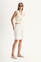 Hayes Knit Top in Butter by Elka Collective