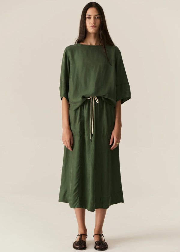 Henri Tee in Green by Pol Clothing