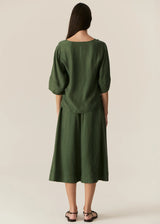 Henri Tee in Green by Pol Clothing