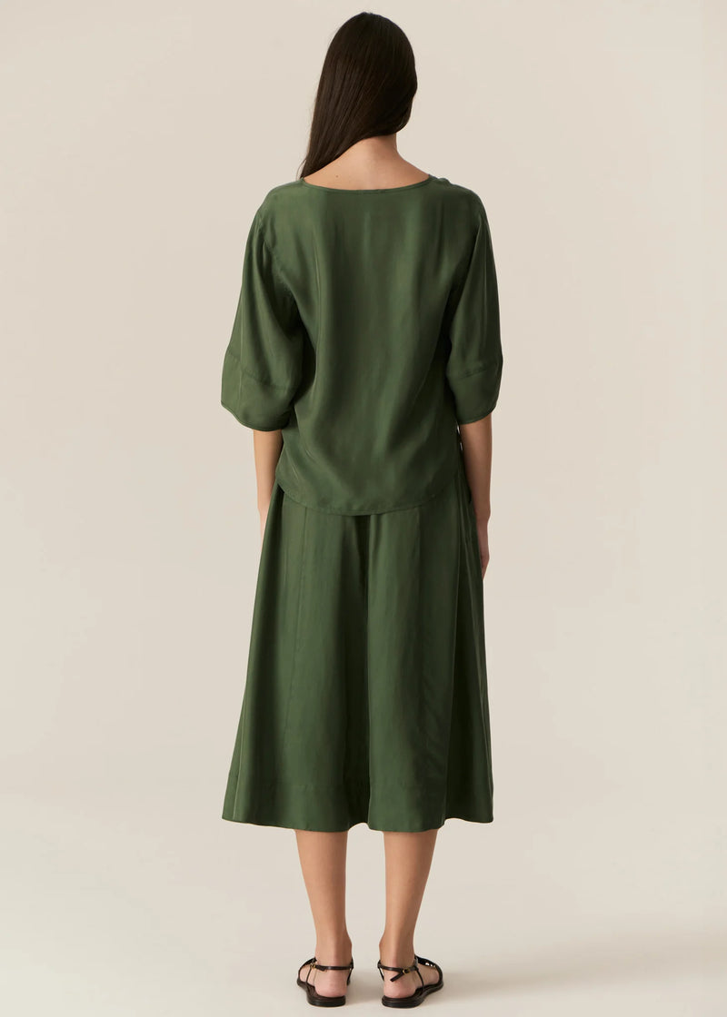 Henri Tee in Green by Pol Clothing