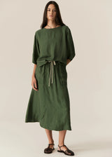 Henri Tee in Green by Pol Clothing