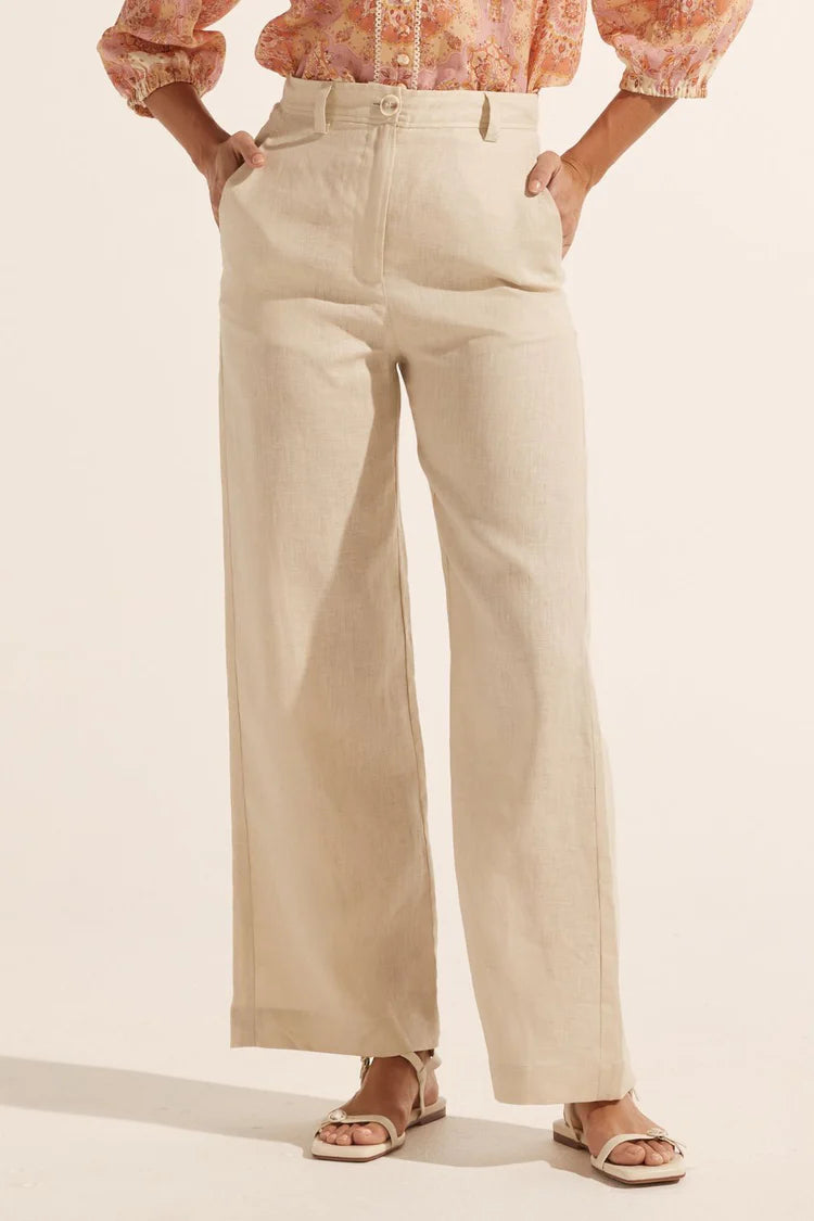 HERALD PANT in Pebble from Zoe Kratzmann