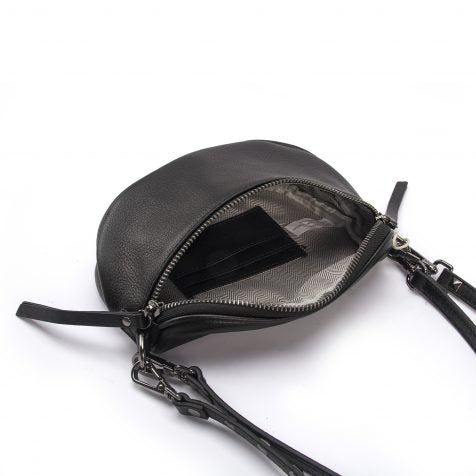 Mini Obsessed Crossover Bag in Black by Hi Ho & Co